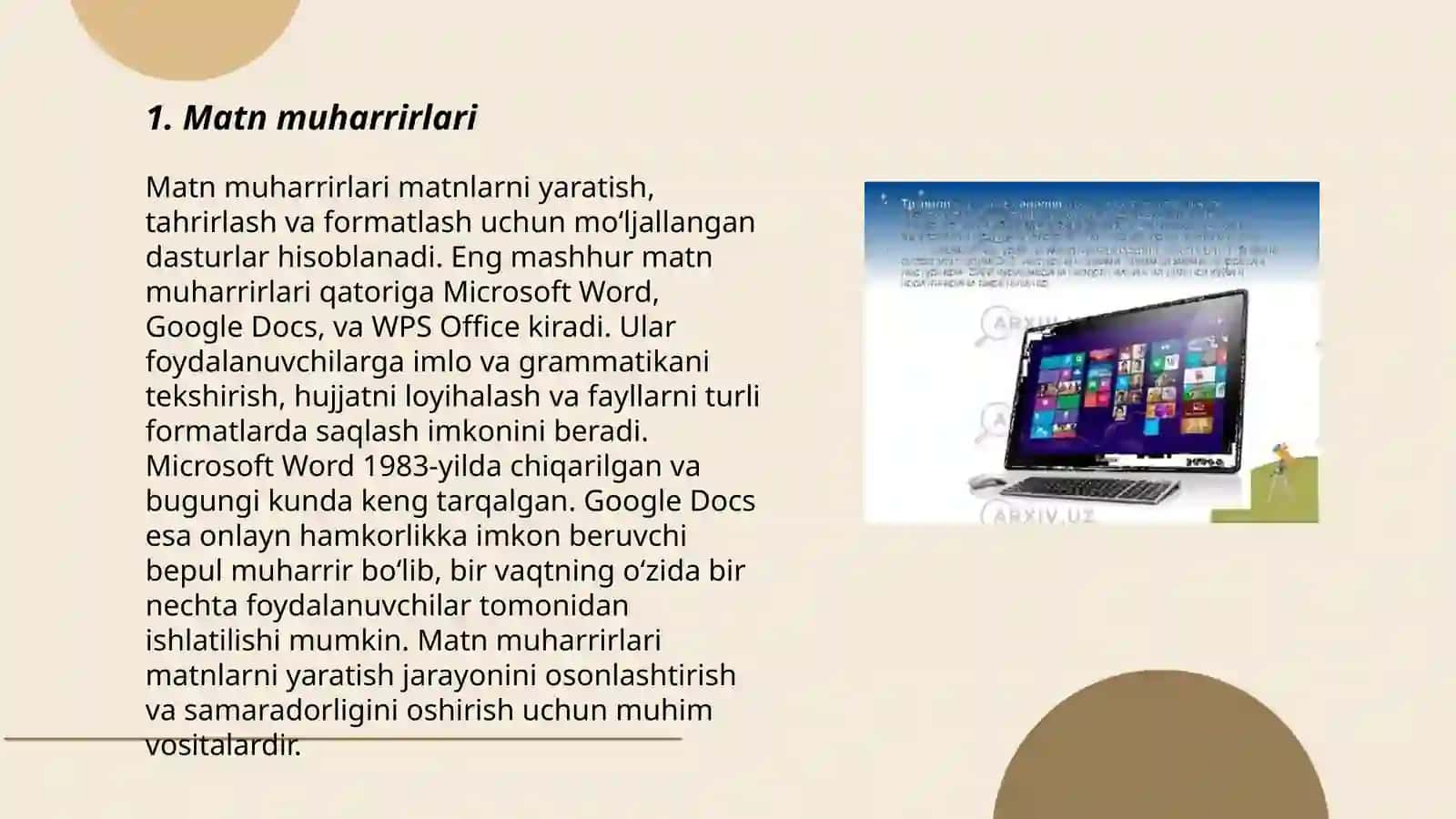 Matn muharrirlari 3