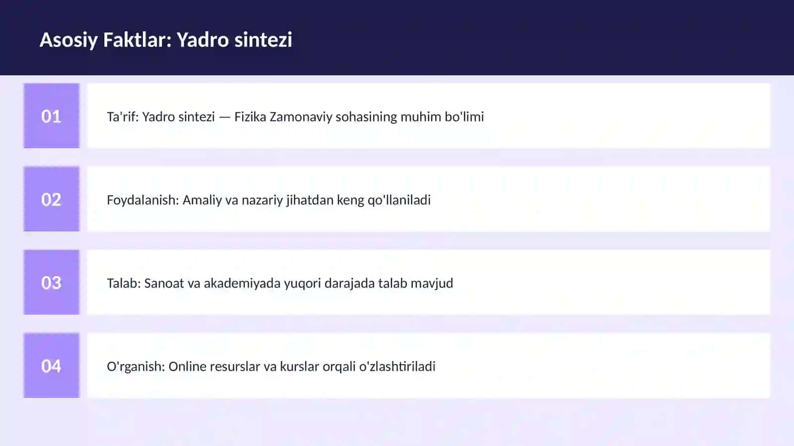 FAN | FIZIKA ZAMONAVIY 3