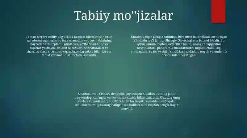Malaziya Turizimi 3
