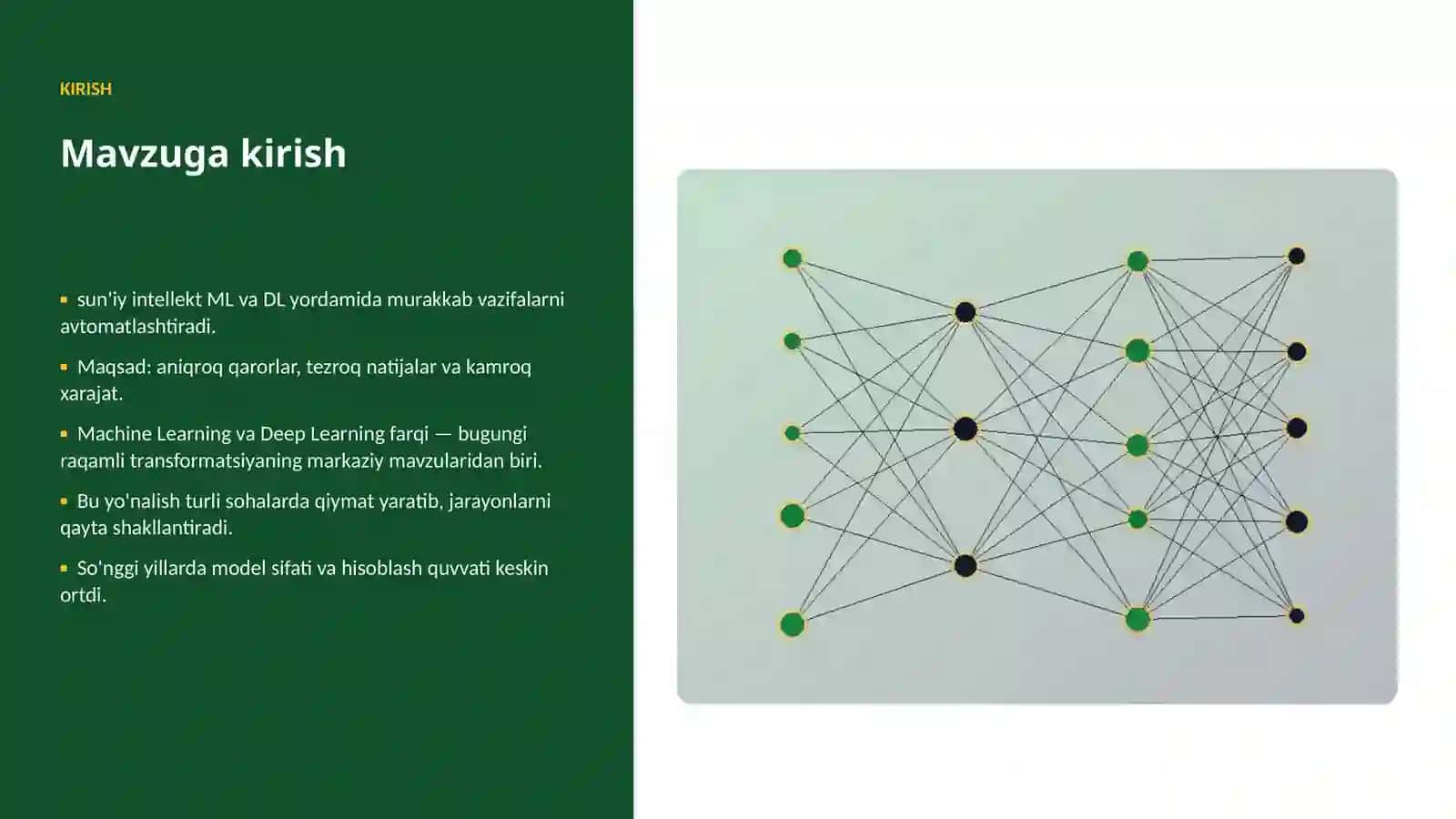 Machine Learning va Deep Learning farqi 3
