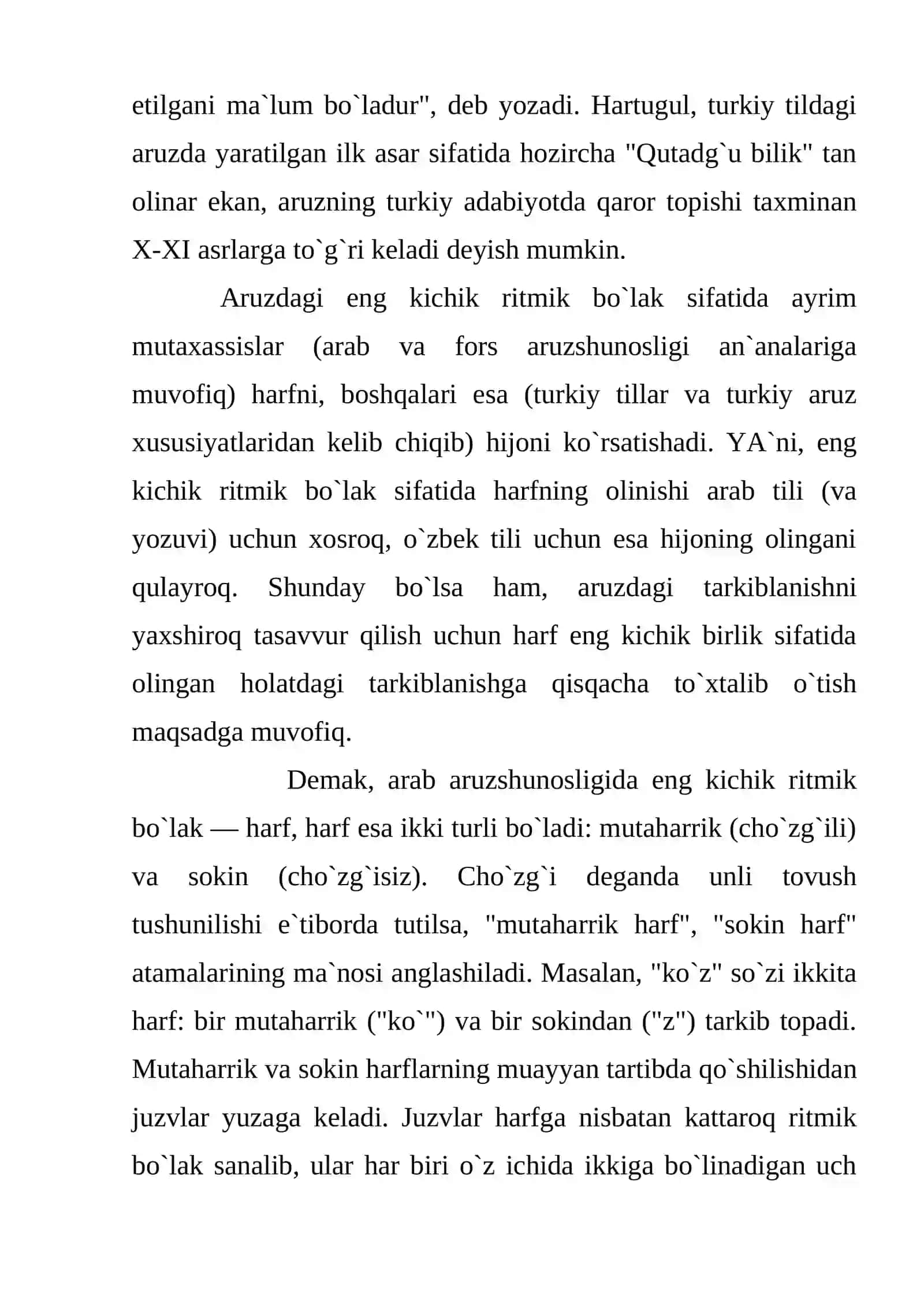 Aruz haqida ma`lumot 3