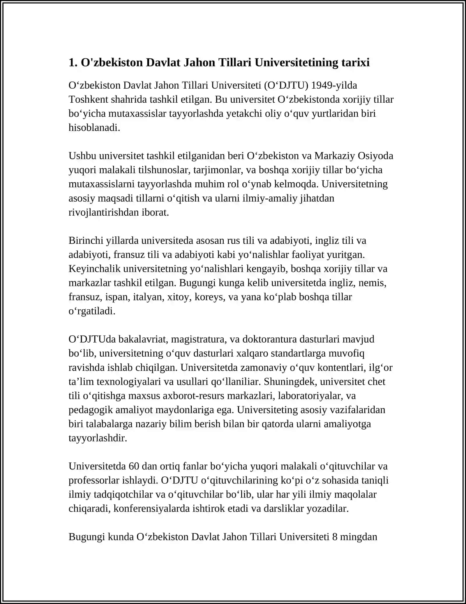 Oʻzbekiston Davlat Jahon Tillari Universiteti 3