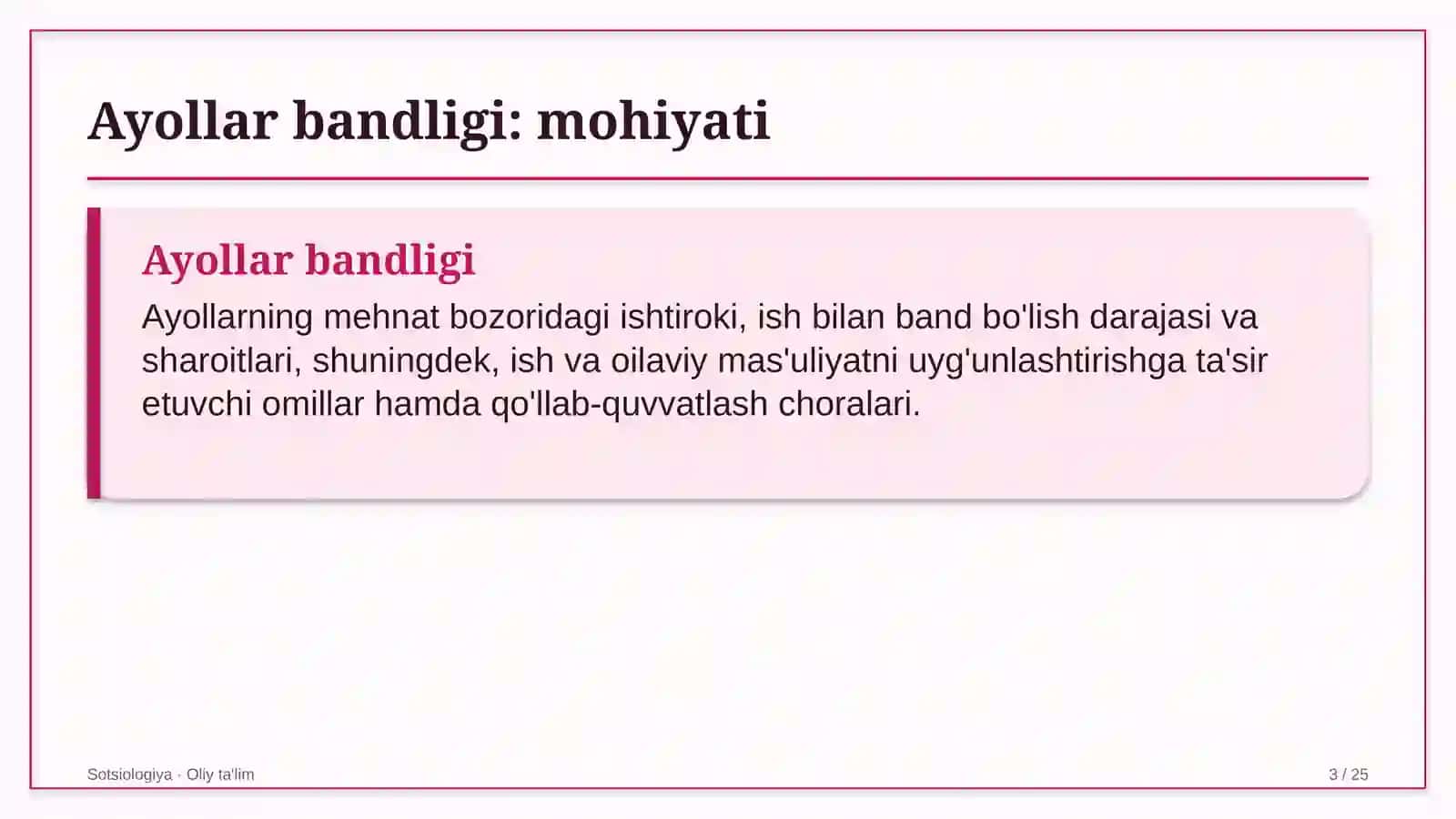 [Dorixonalarda ayollar bandligi] 3