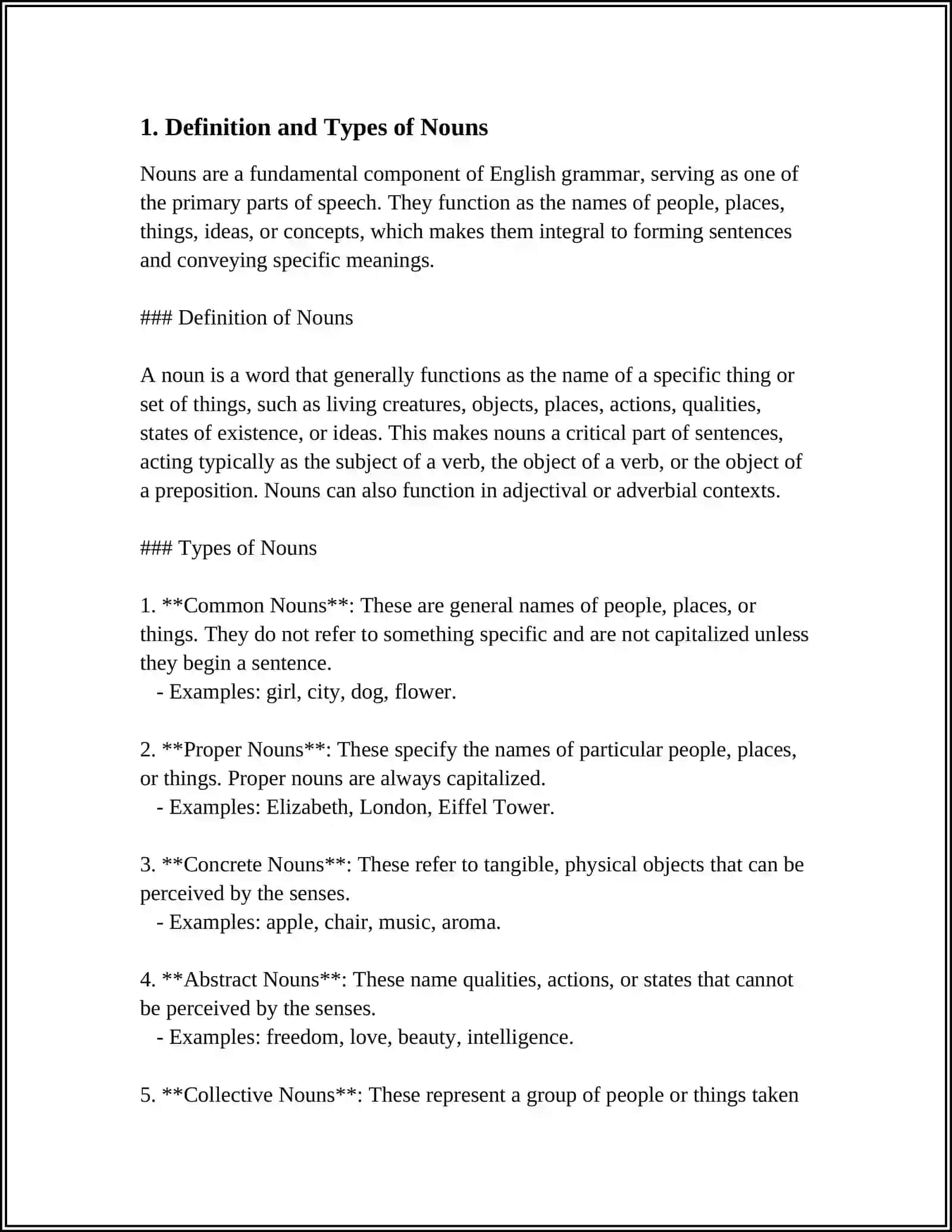 NOUNS 3
