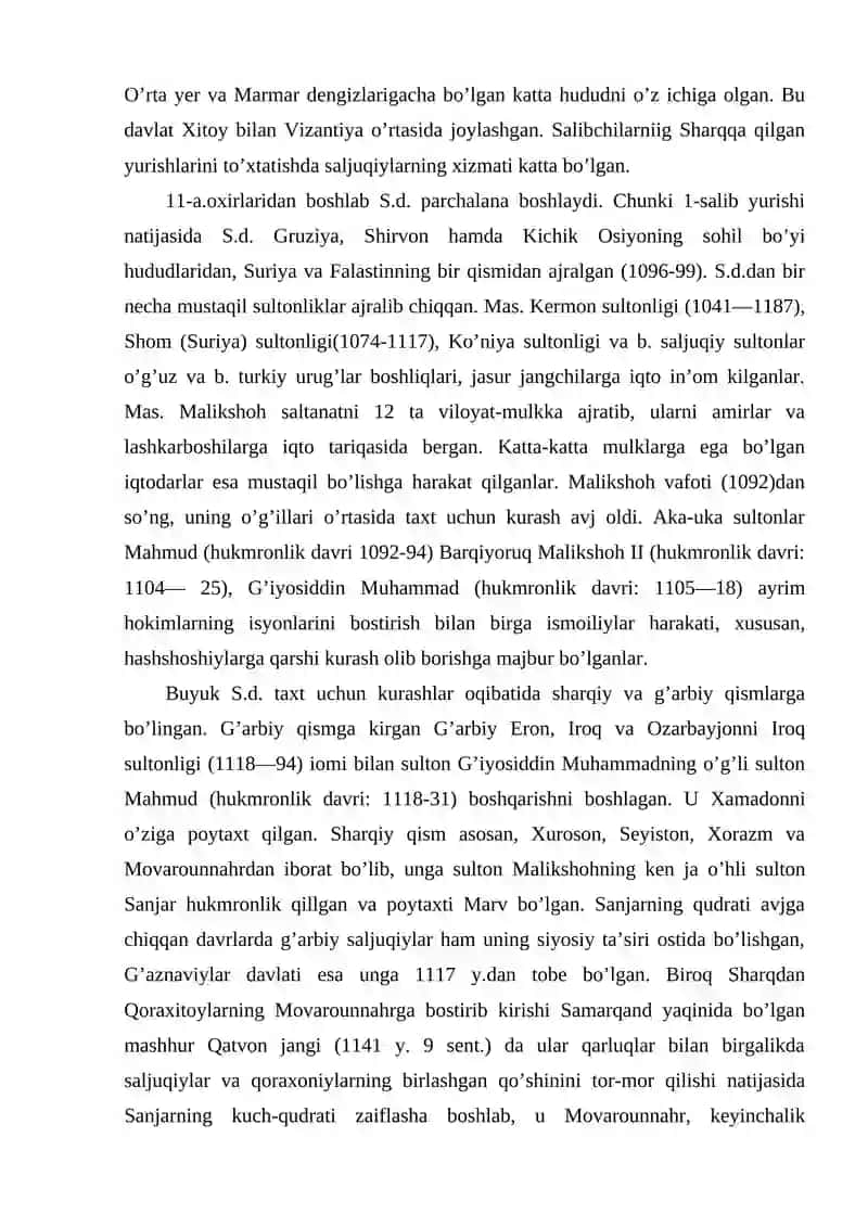 Xorazmshohlar davlati tarixi 3