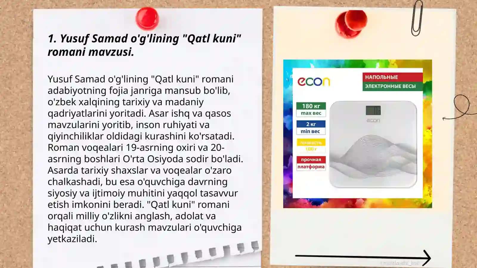 Yusuf Samad o'g'lining "Qatl kuni" romani 3