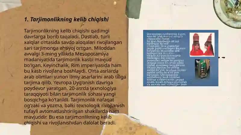 Tarjimonlik faoliyati tarixi 3