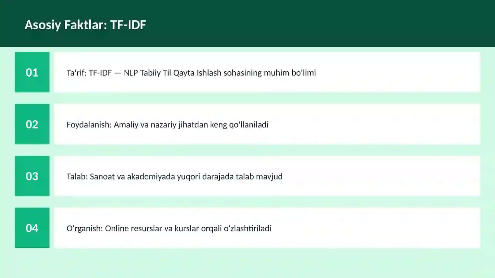 TF-IDF 3