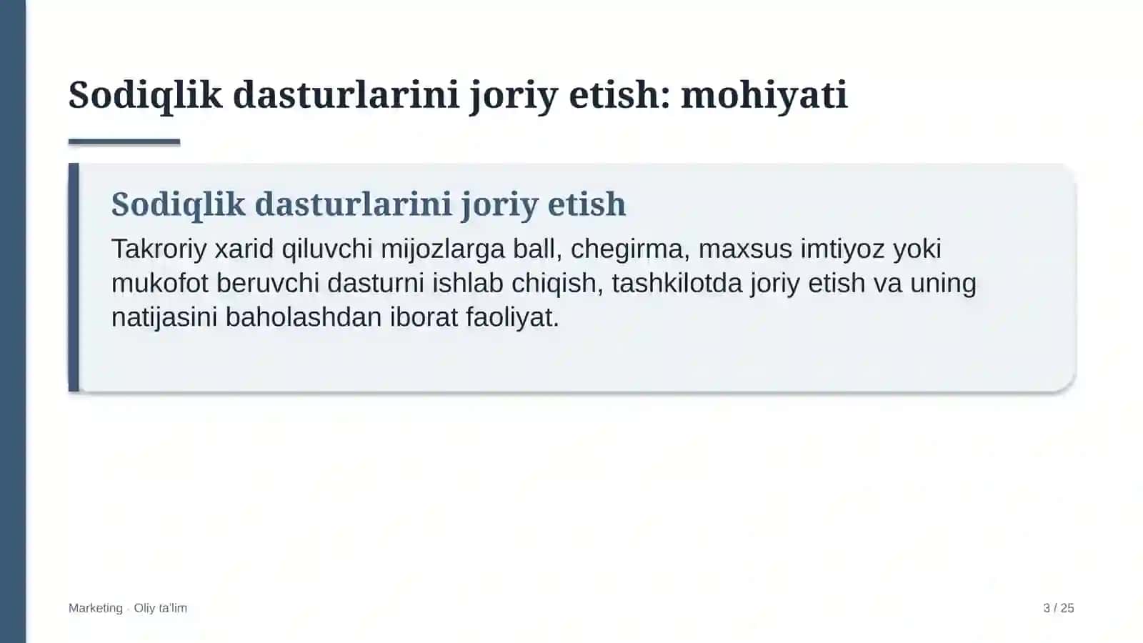 metropolitenda sodiqlik dasturlarini joriy etish 9249 3