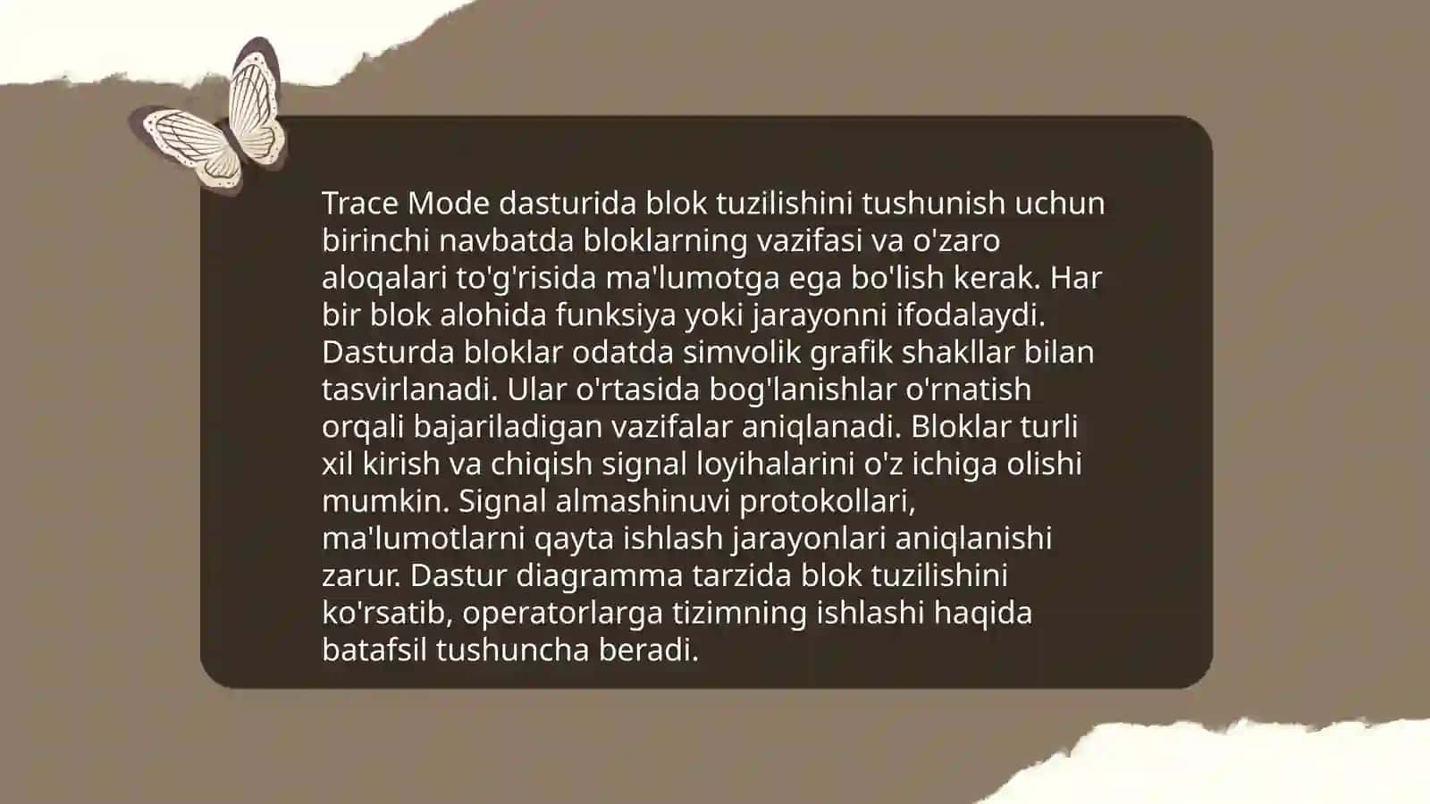 Trace Mode dasturi 3