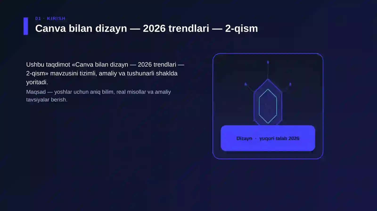 Canva bilan dizayn — 2026 trendlari — 2-qism 3
