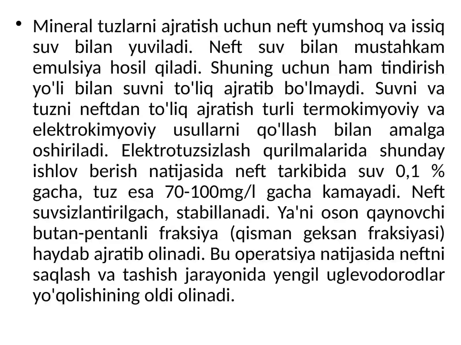 Neft va gazni termik qayta ishlash 3