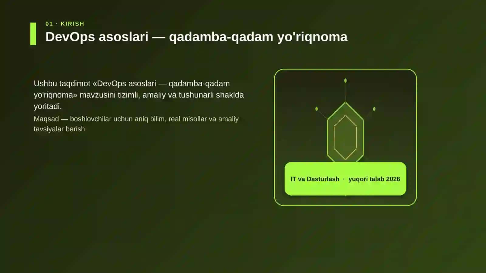 DevOps asoslari — qadamba-qadam yo'riqnoma 3