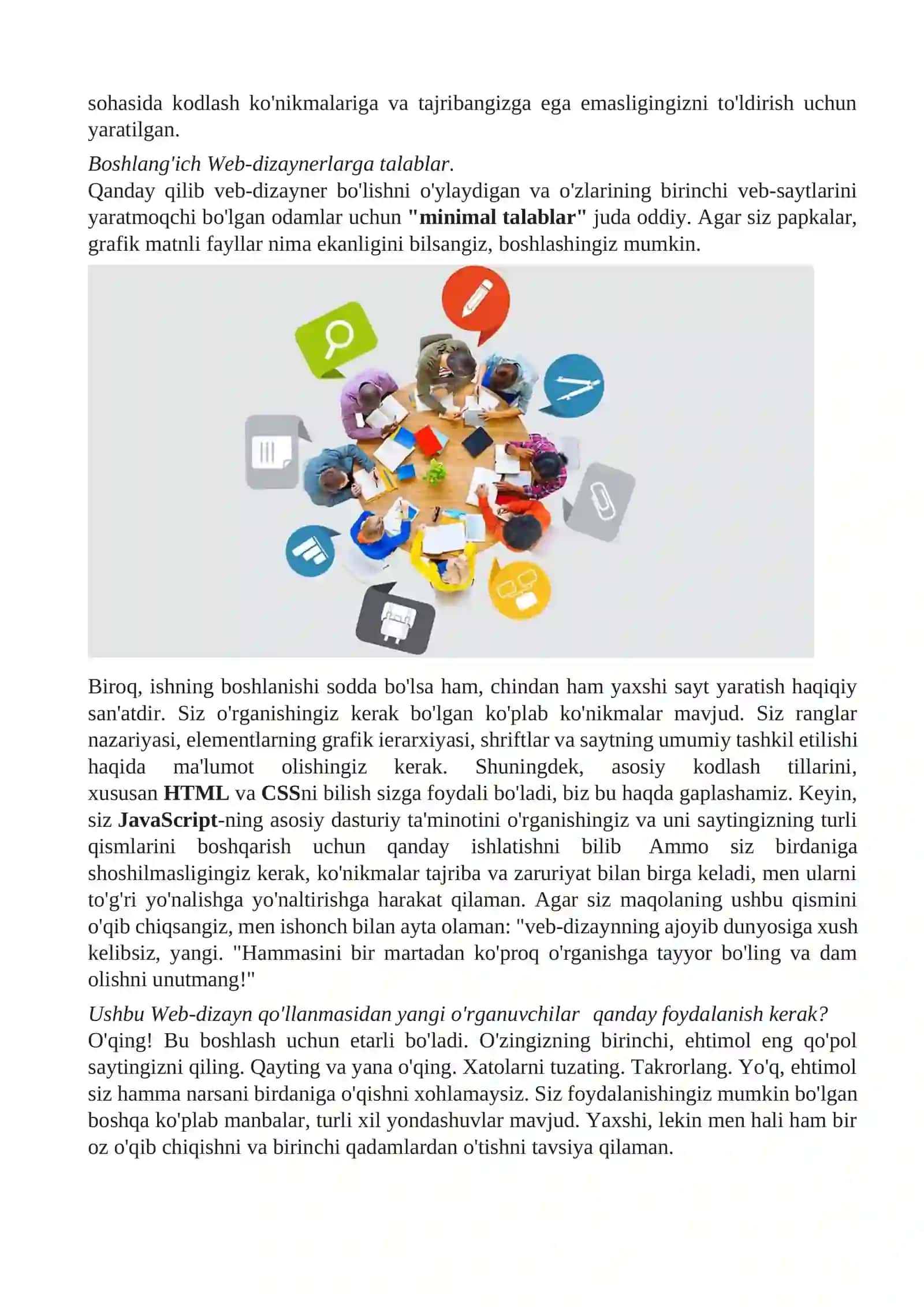 WEB SAYT DIZAYNI BILAN ISHLASH 3