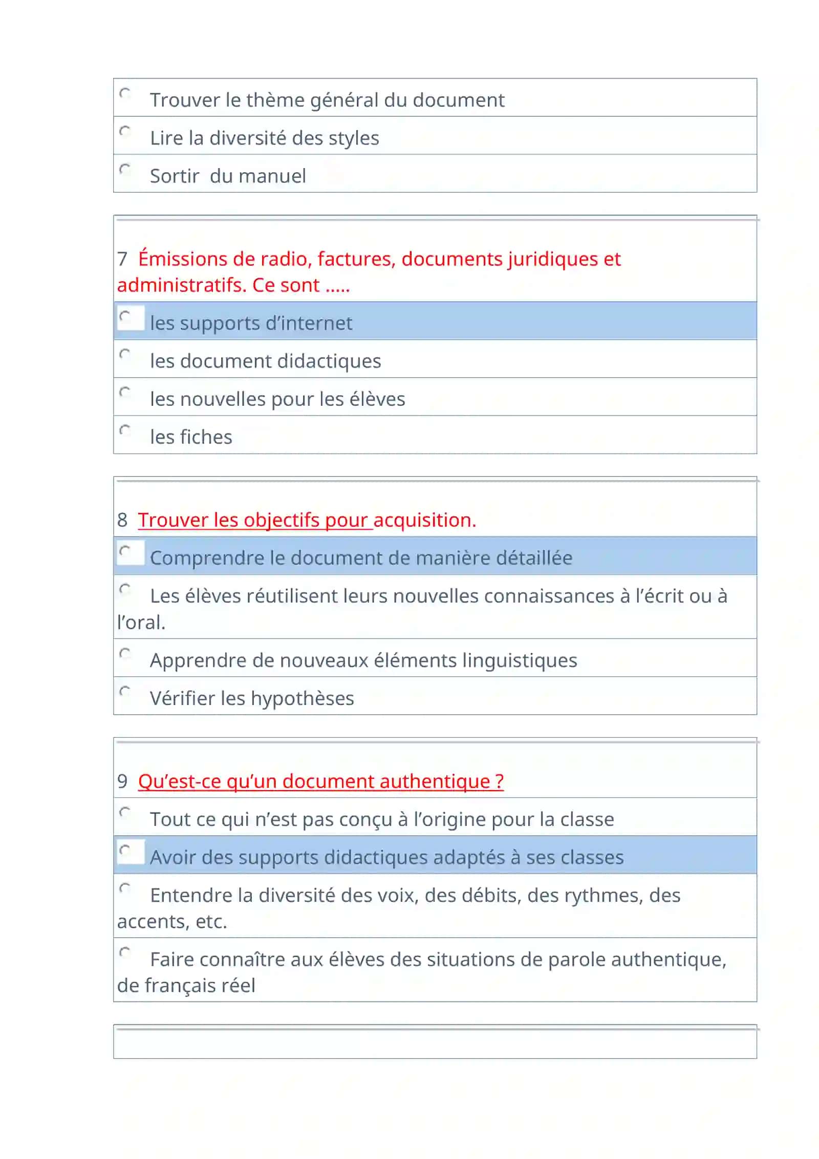 Le test du concours "Le meilleur enseignant du l’année" 3