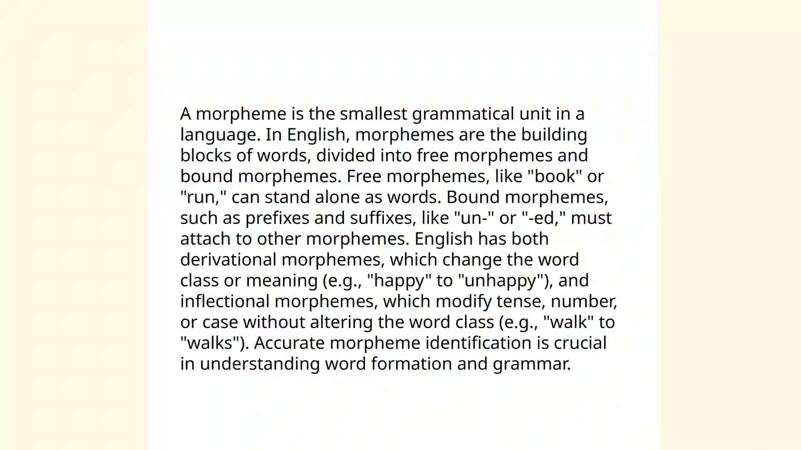 Methods of language analysis at the morphological level 3