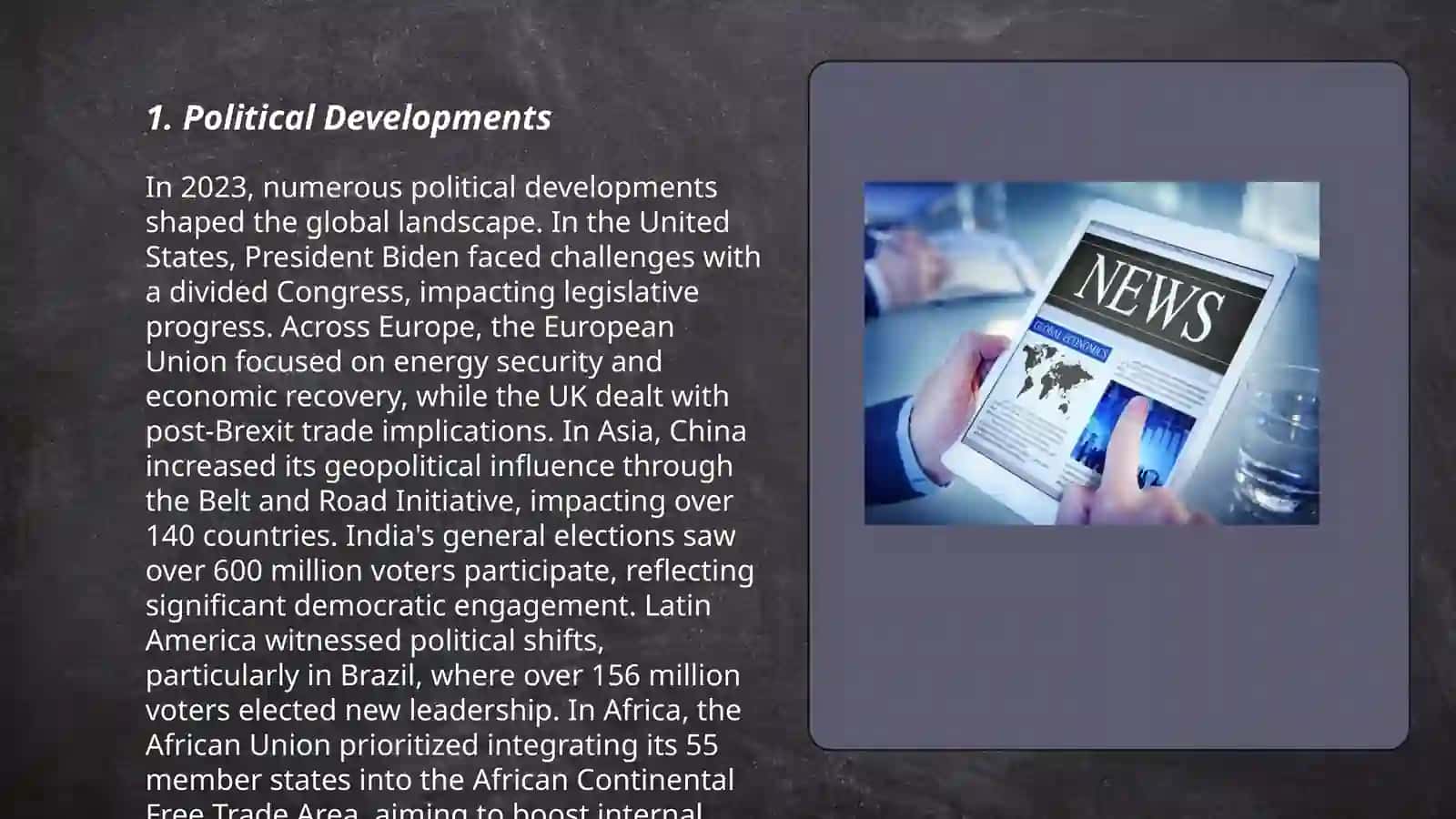 Political Developments 3