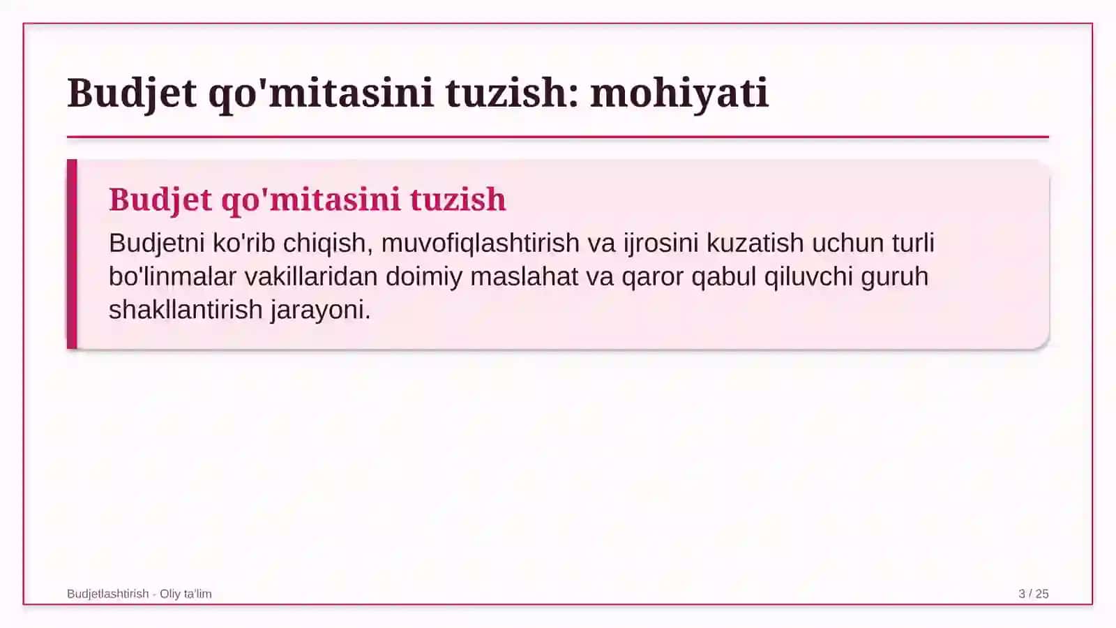 mikroelektronika sohasida budjet qo'mitasini tuzish 5702 3