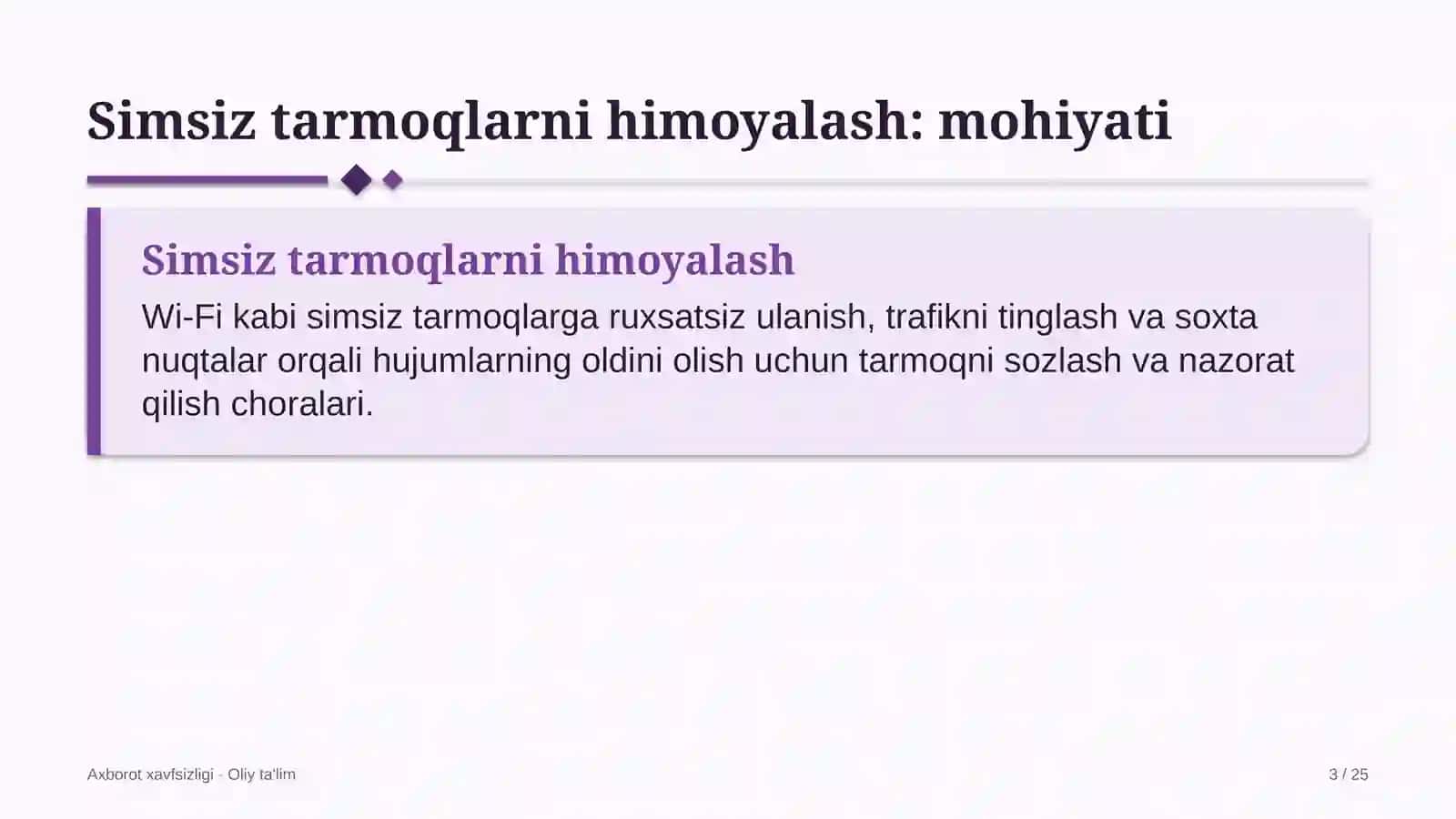 G'allachilikda simsiz tarmoqlarni himoyalash 3