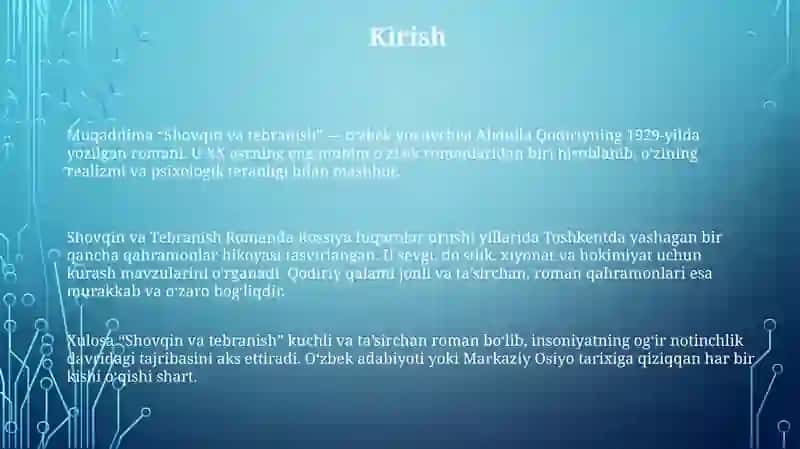 Shovqin Va Tebranish 3