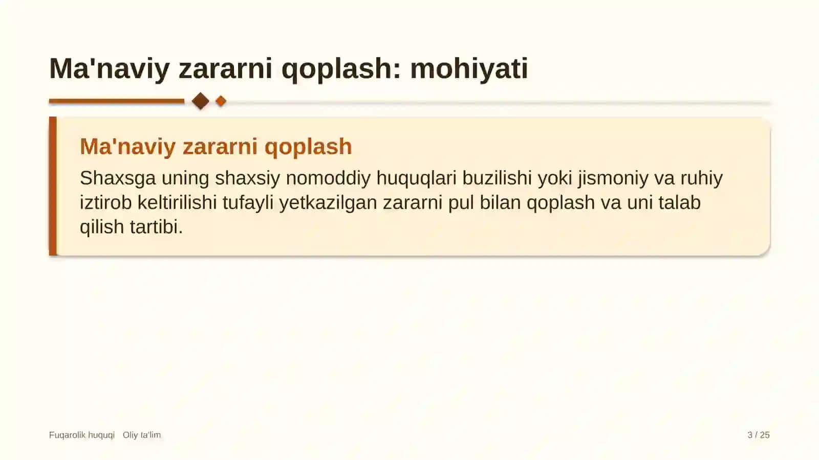 Ip yigiruv fabrikalarida ma'naviy zararni qoplash 3