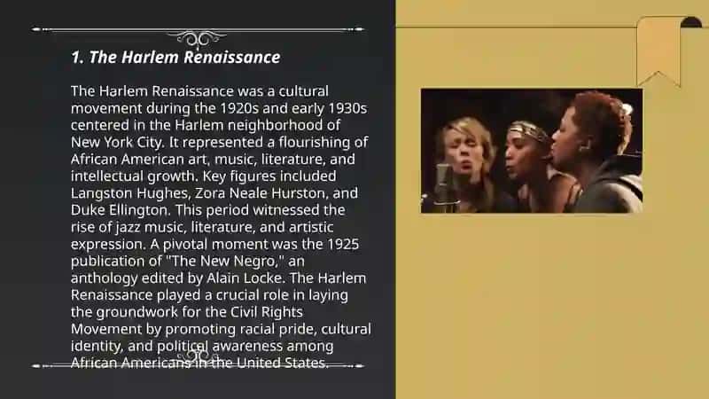 The Harlem Renaissance 3