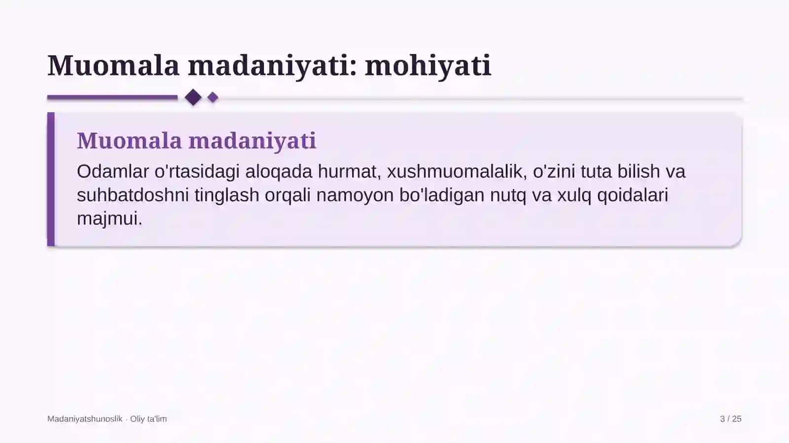[Inklyuziv ta'limda muomala madaniyati] 3