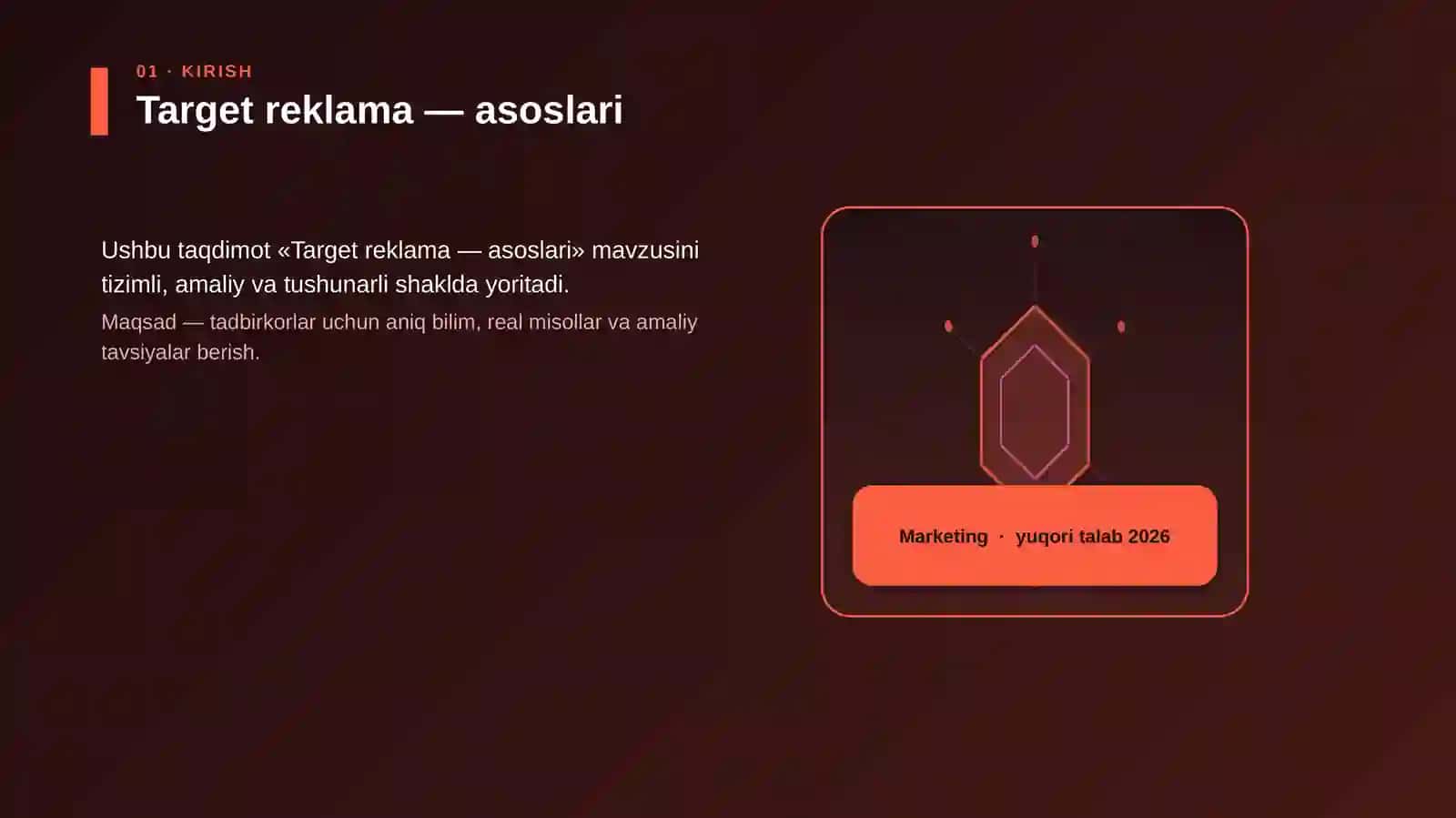 Target reklama — asoslari 3