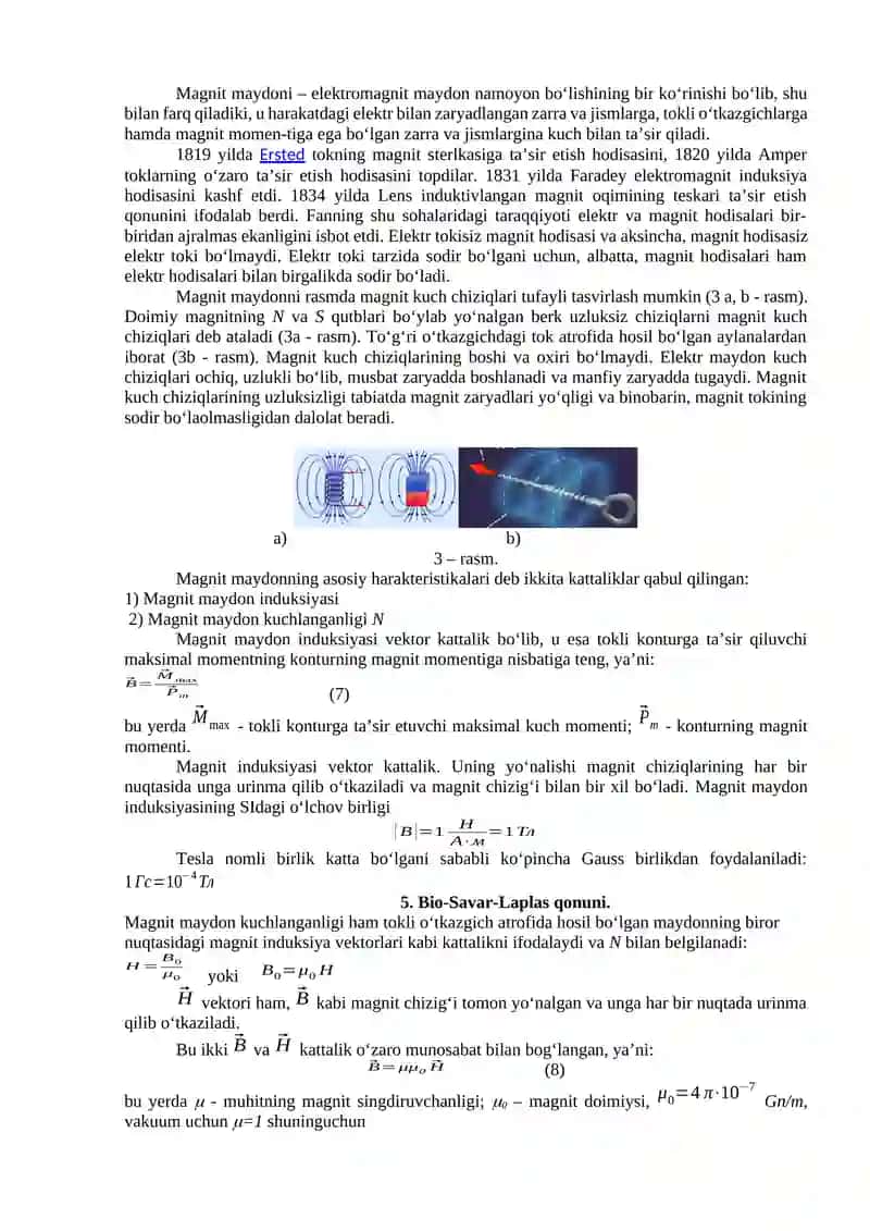 Magnetizm. Elektromagnit induksiya 3