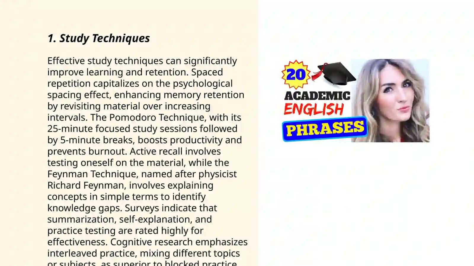 Study Techniques 3
