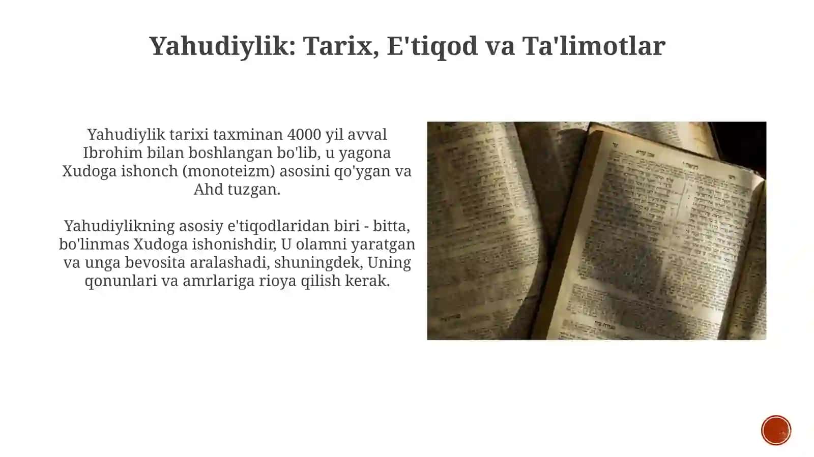 Yahudiylik dini 3