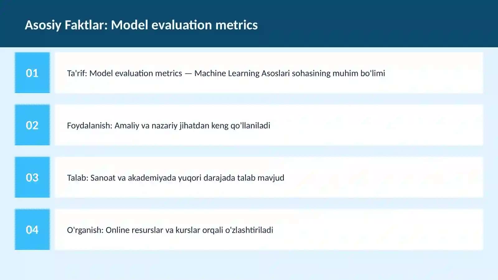 AI | MACHINE LEARNING ASOSLARI 3
