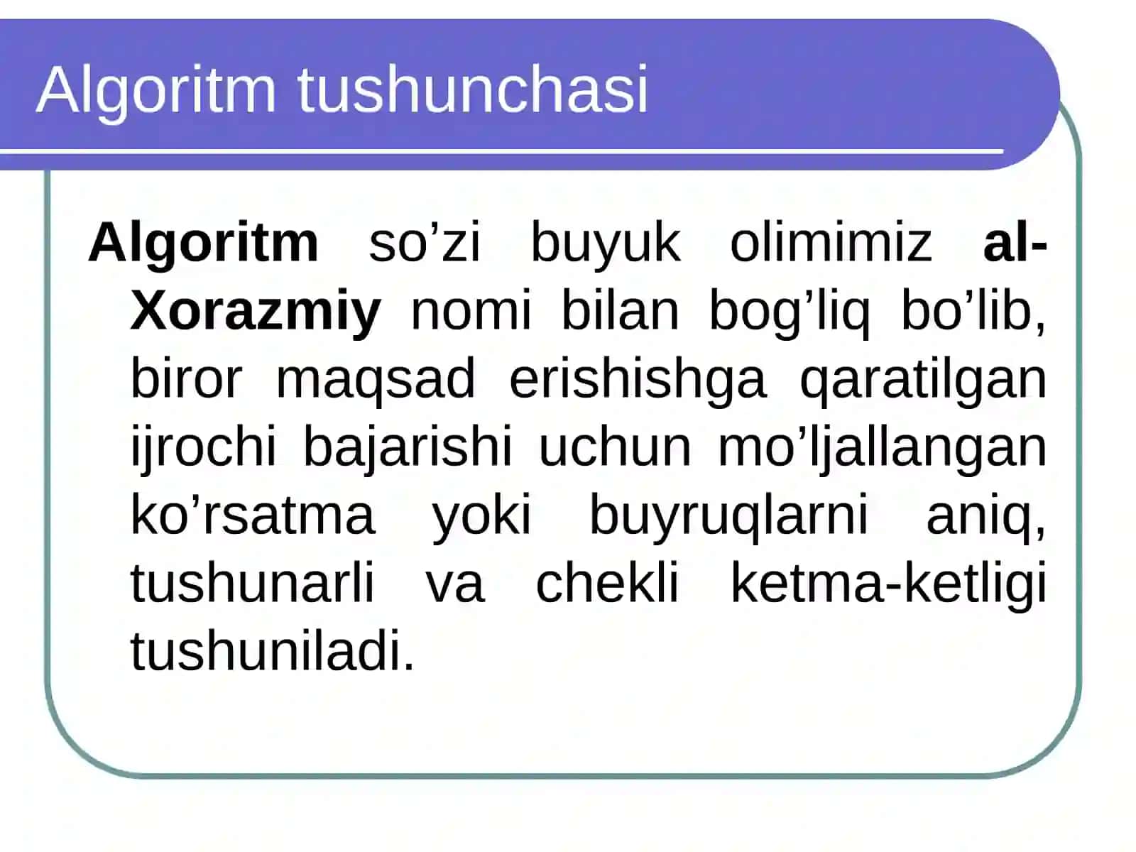 Dasturlash tizimlari 3