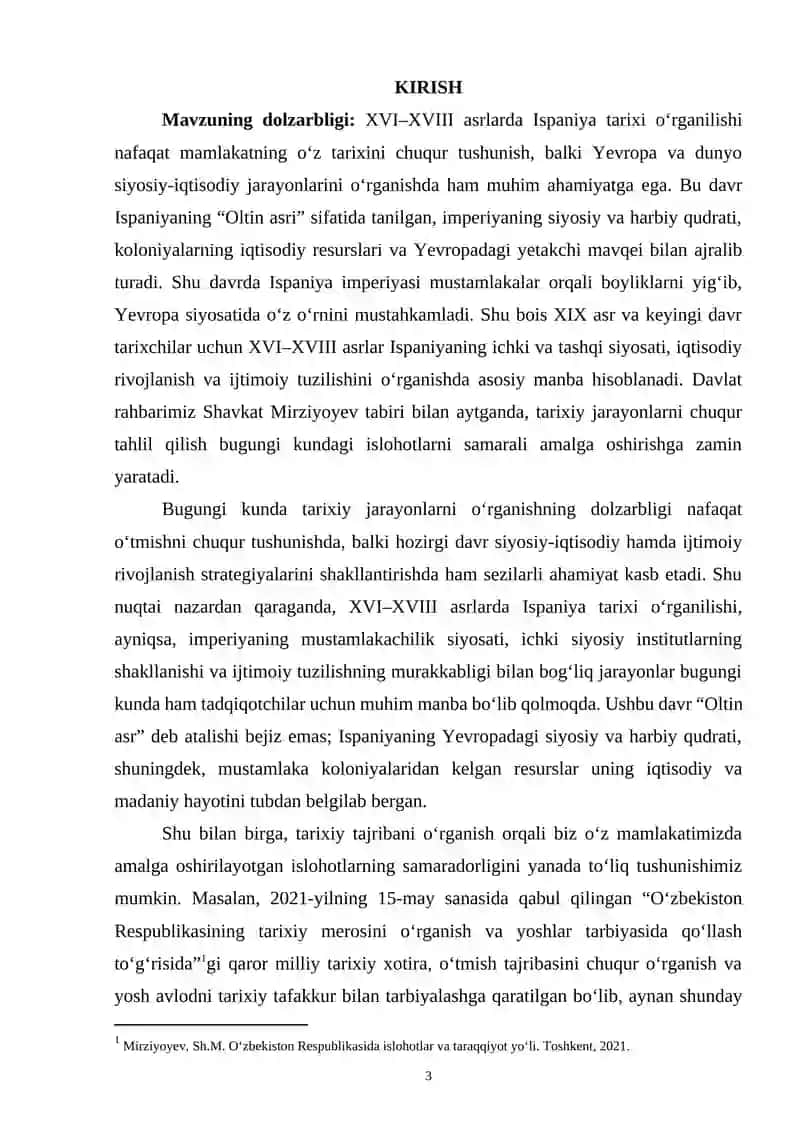 XVI-XVIII ASRLARDA ISPANIYA 3