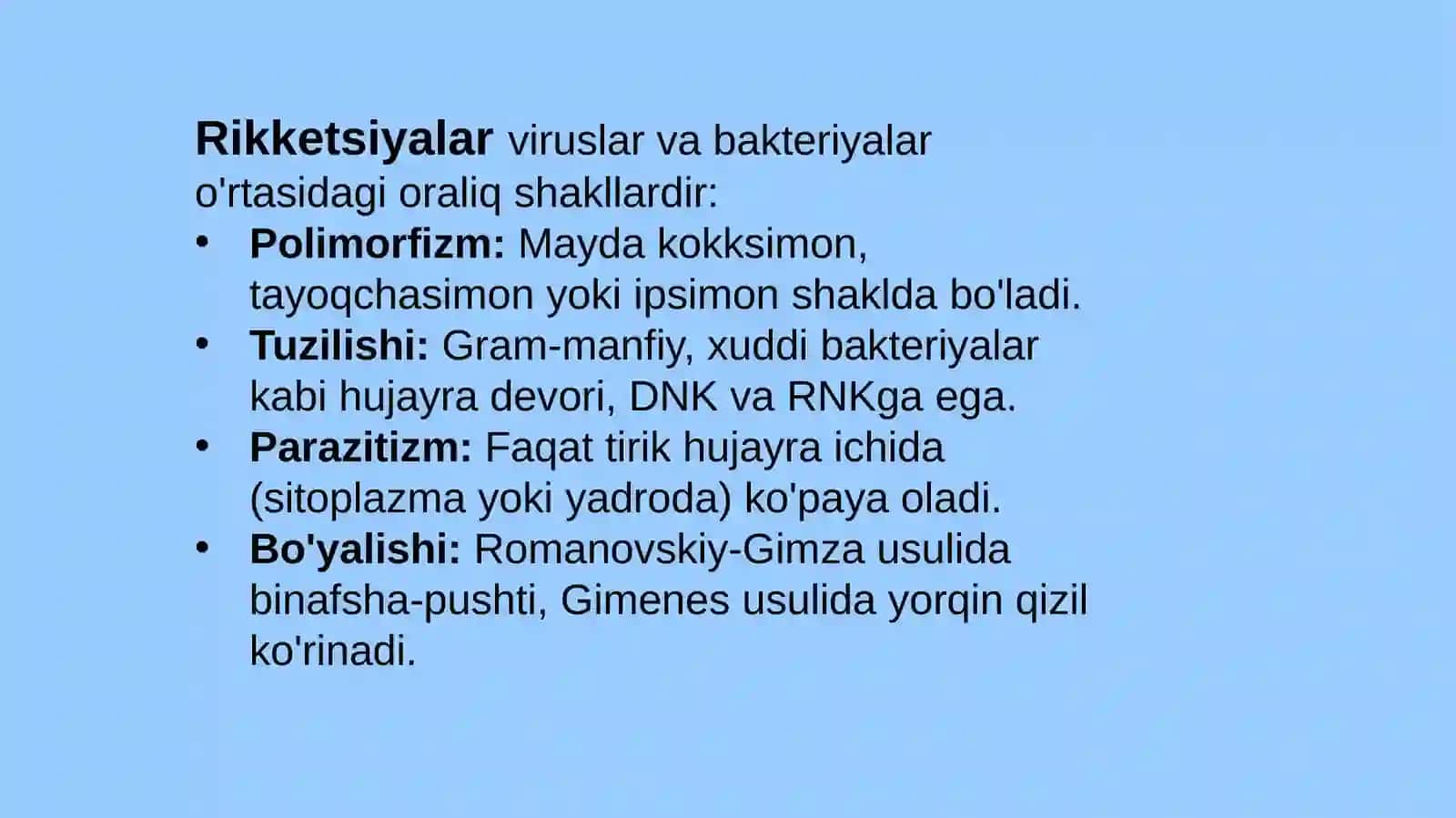 Rikketsiyalar 3