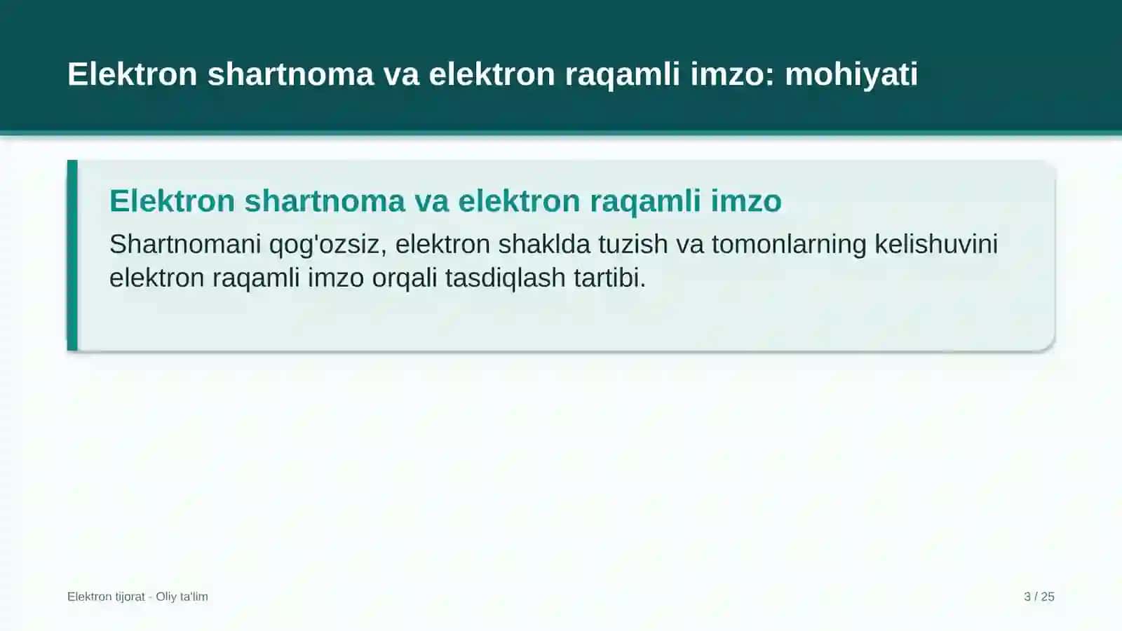 eshik rom ishlab chiqarish korxonalarida elektron shartnomalar va elektron raqamli imzo 5590 3