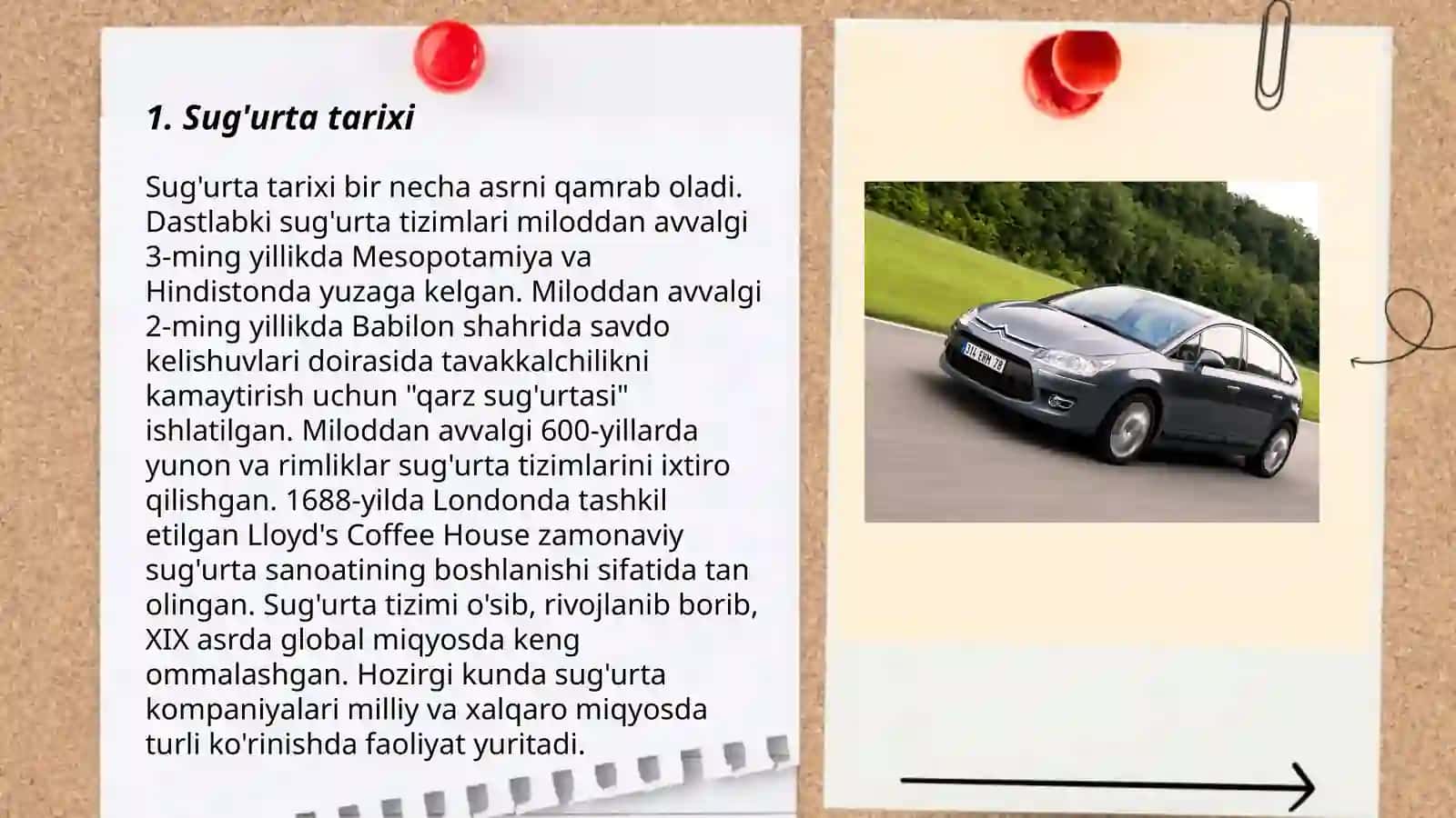 Sug'urta tarixi 3