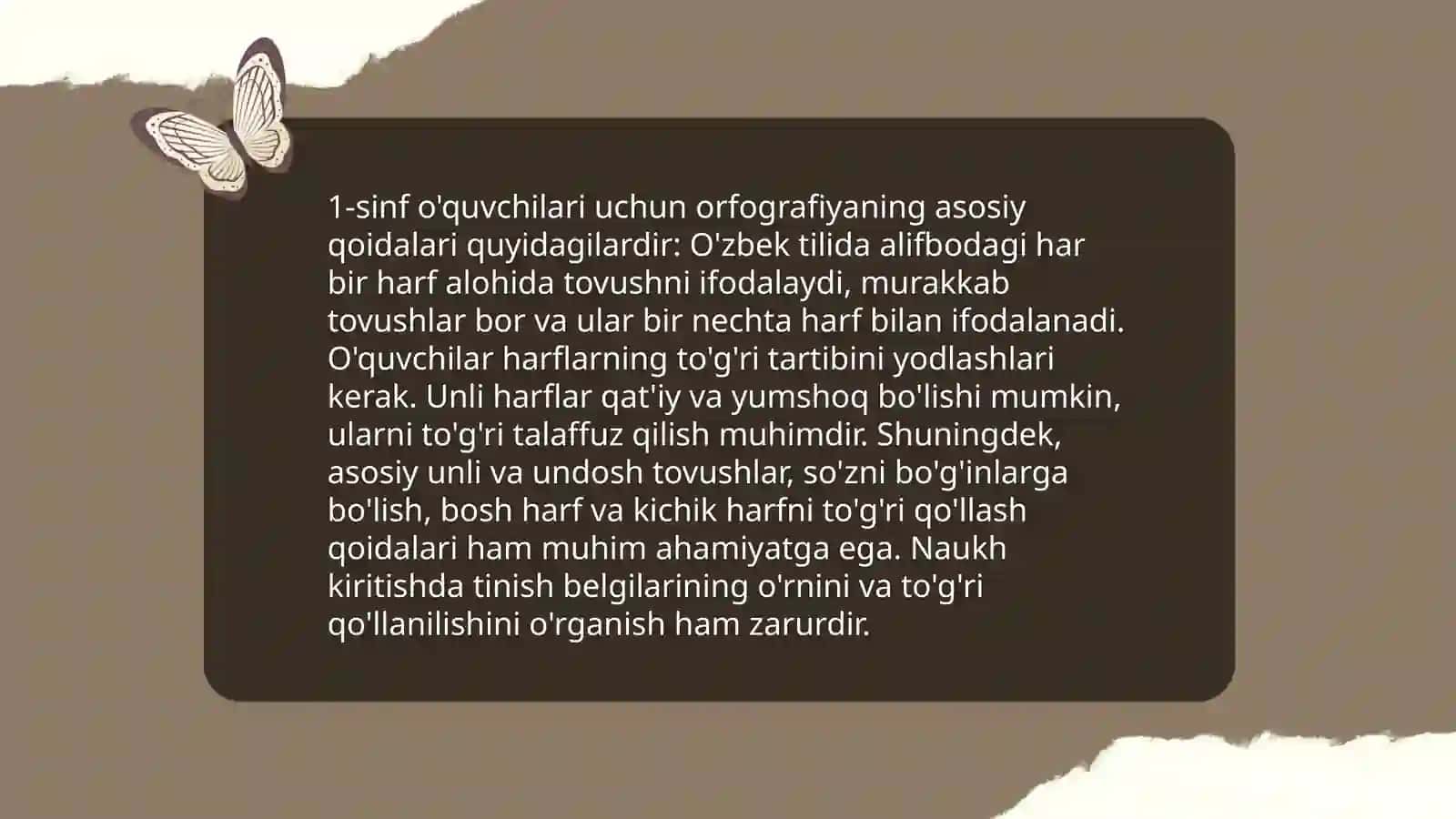 O'quvchilarga orfografiya 3