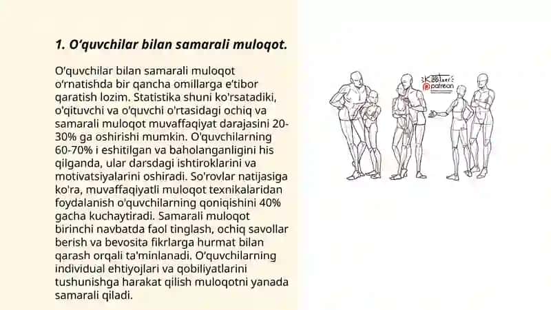 Oʻquvchilar bilan samarali muloqot 3