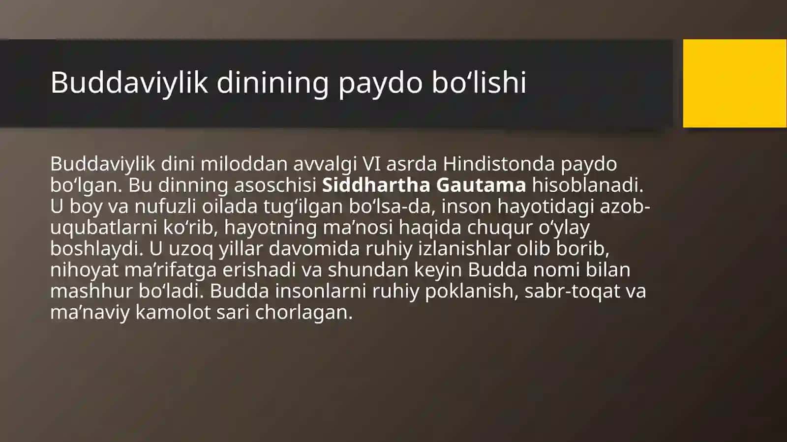 Oʻzbekistondabuddaviylikdinining tarixiy ildizlari 3