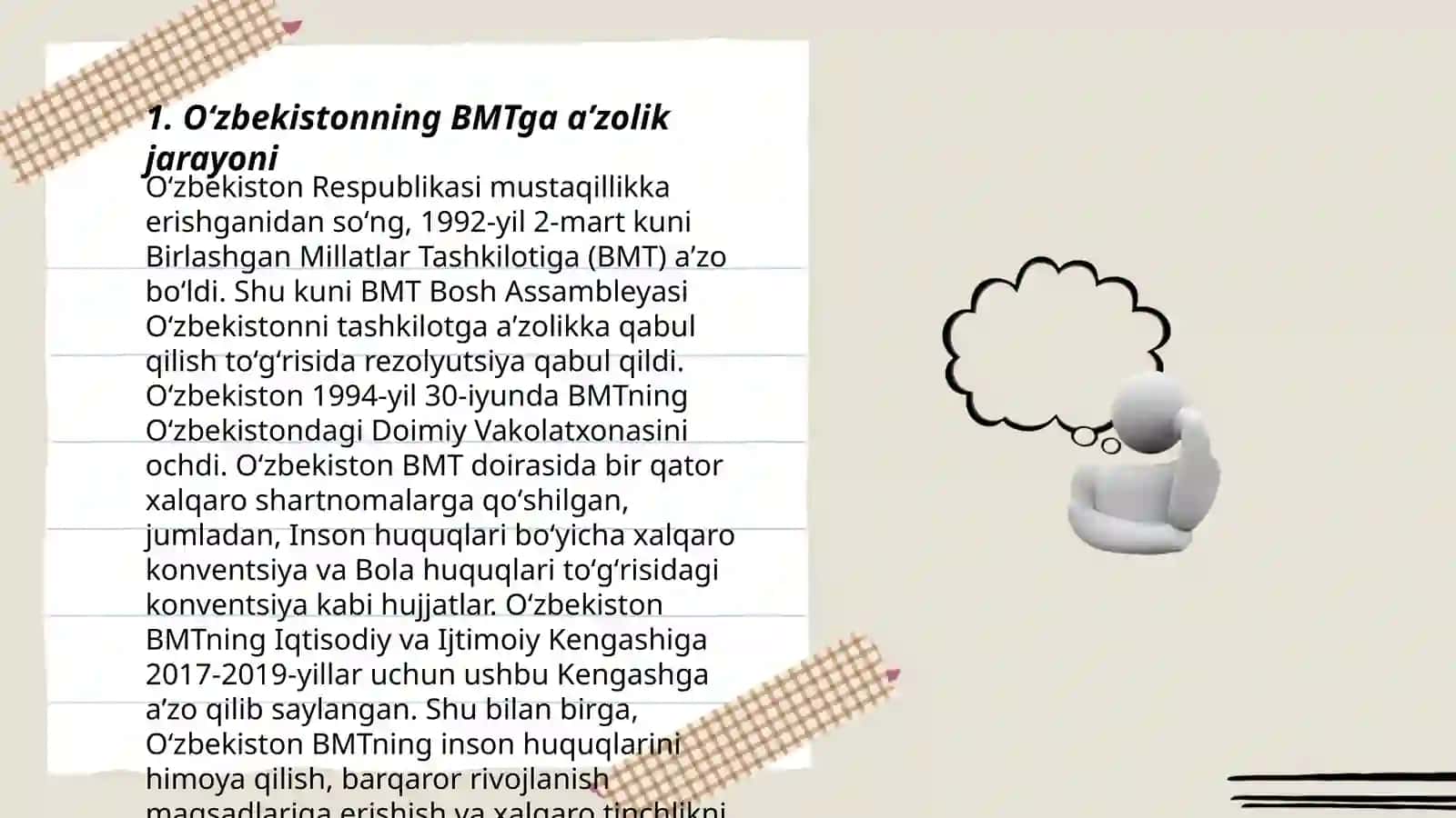Oʻzbekistonning BMT bilan hamkorligi 3