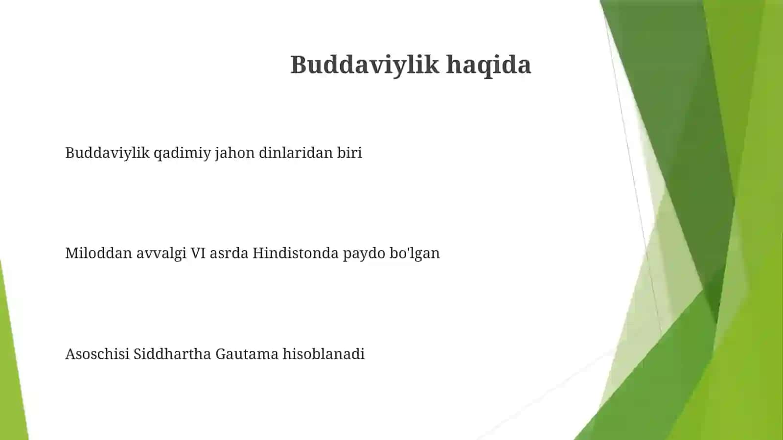 Buddaviylik  dini 3