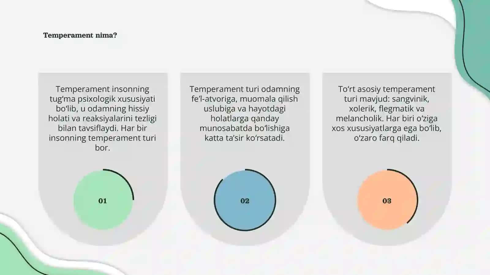 Temperament 3