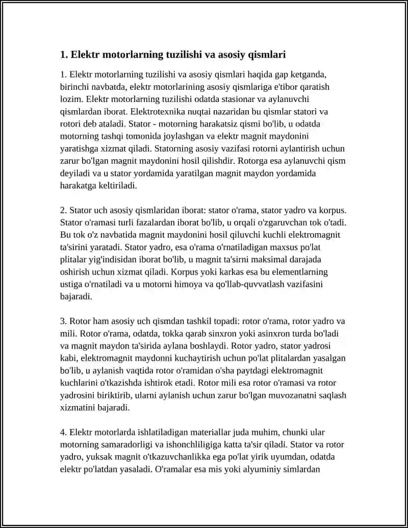 ELEKTR MOTORLAR VA GENERATORLAR 3