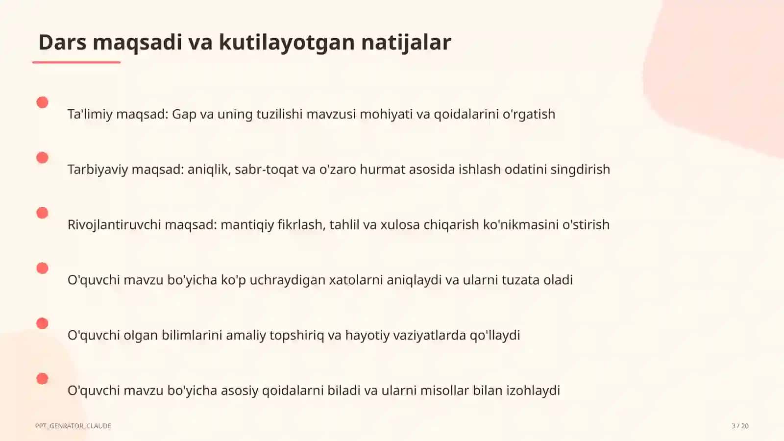 Gap va uning tuzilishi (1-sinf) 3