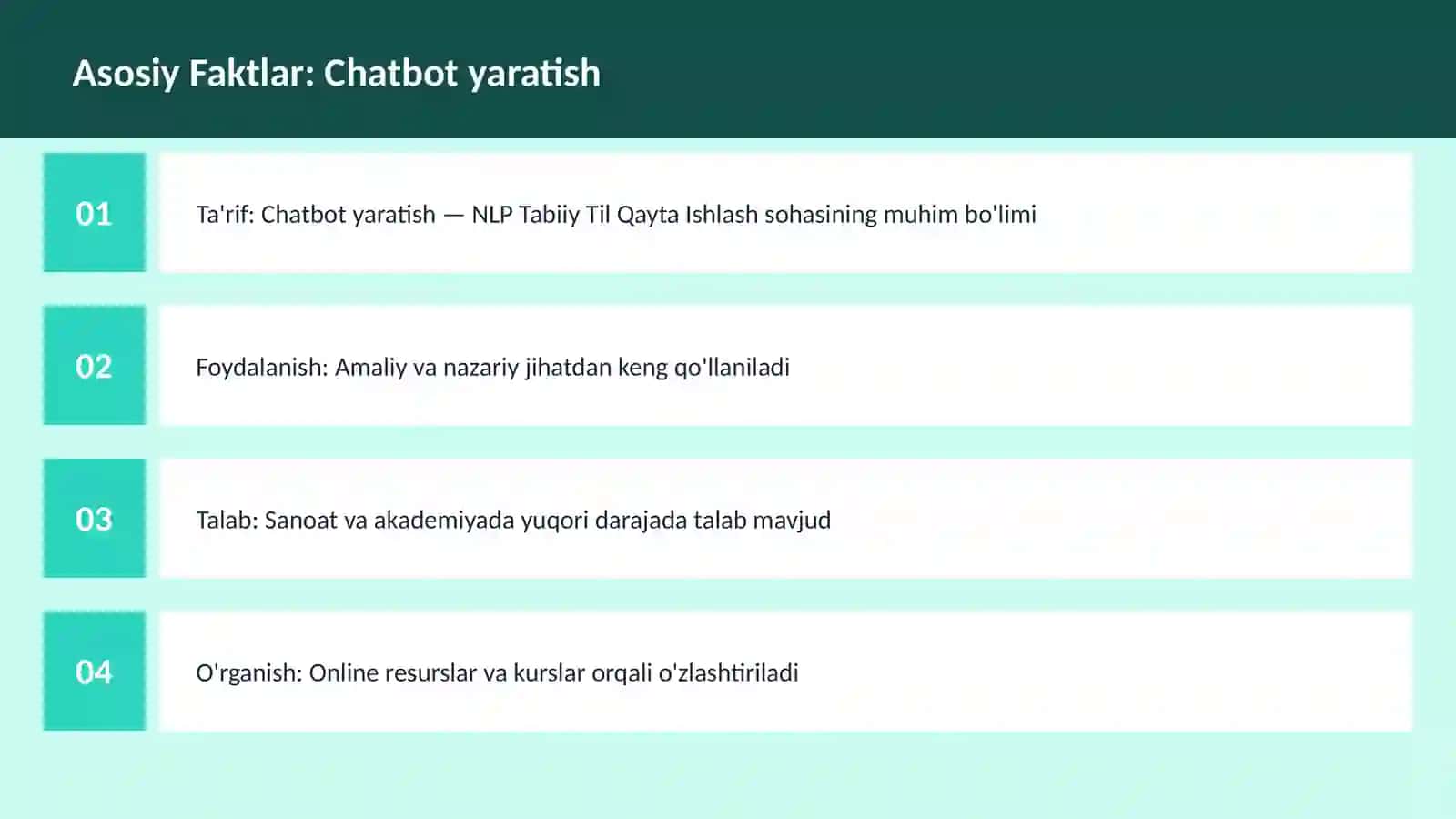 AI | NLP TABIIY TIL QAYTA ISHLASH 3