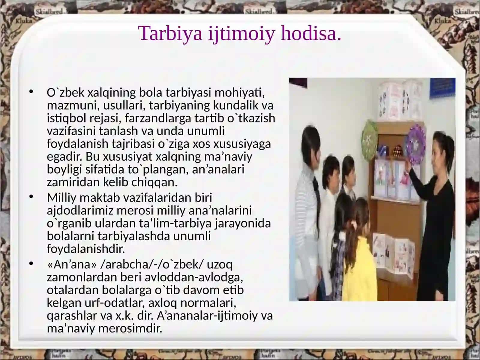 Tarbiya ijtimoiy hodisa. 3