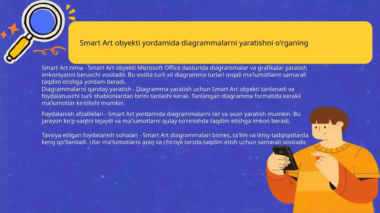 Smart Art Obyekti Bilan Ishlash 3