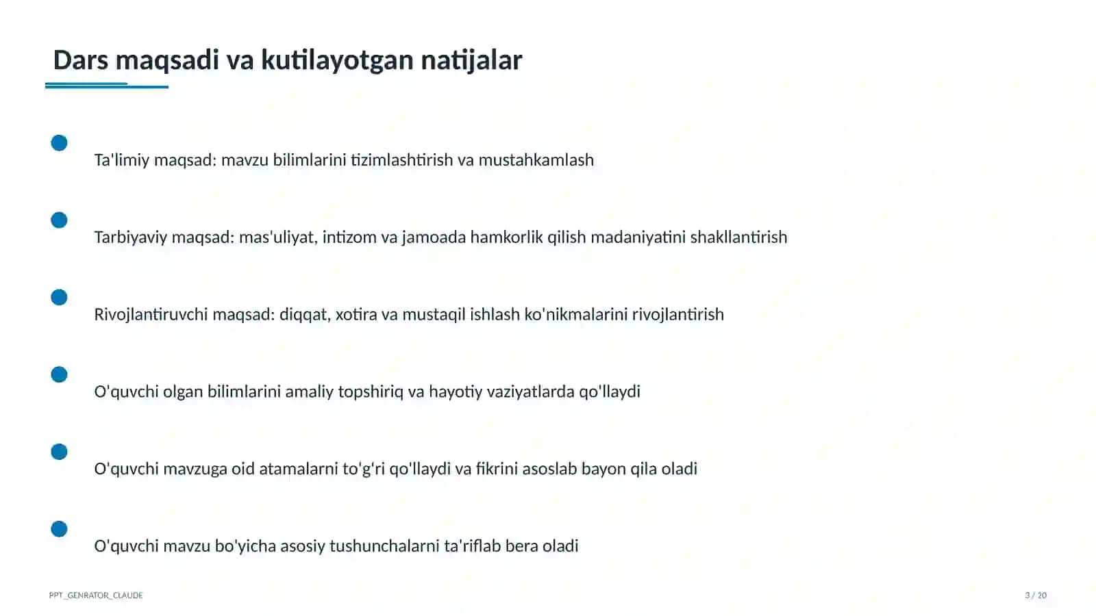 Mening oilam: rus tilida so'zlashuv (3-sinf) 3