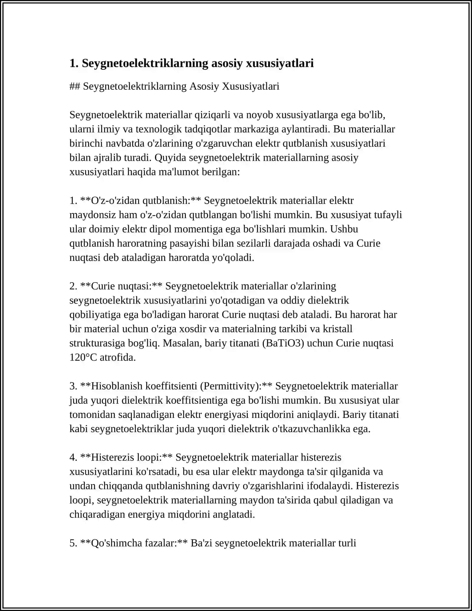 SEGNETOELEKTRIKLAR 3